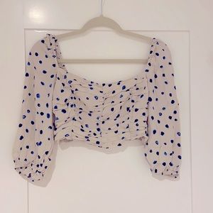 Cute Wilfred/Aritzia Date Night Top!